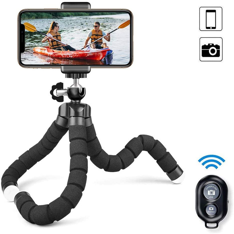 Webcam Stand Clip - Mini Universal Polvo Tripé para Fotografia,