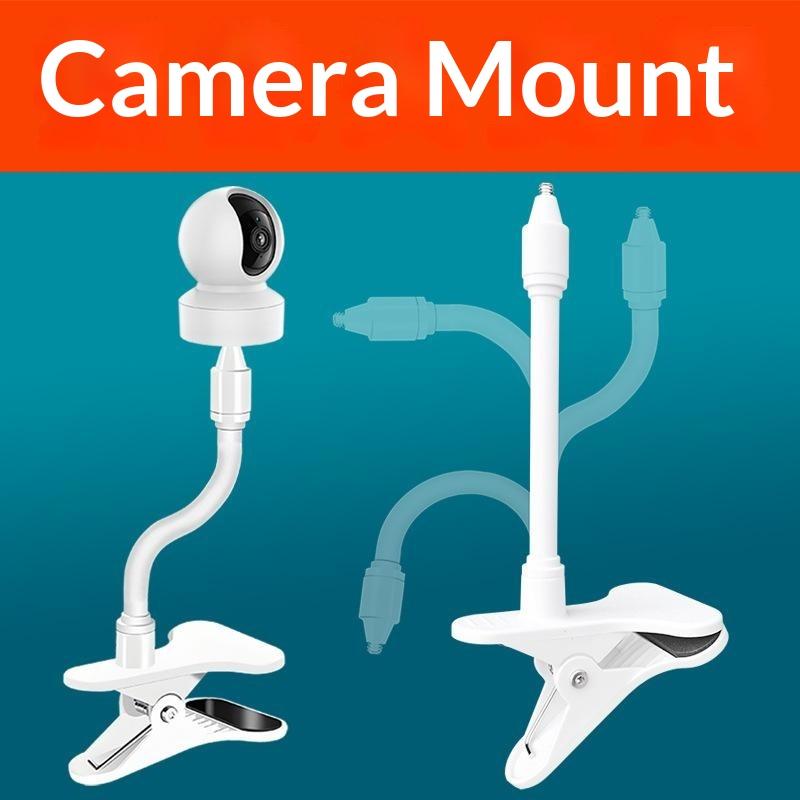 Webcam Stand Clip - Suporte flexível e portátil para câmera,