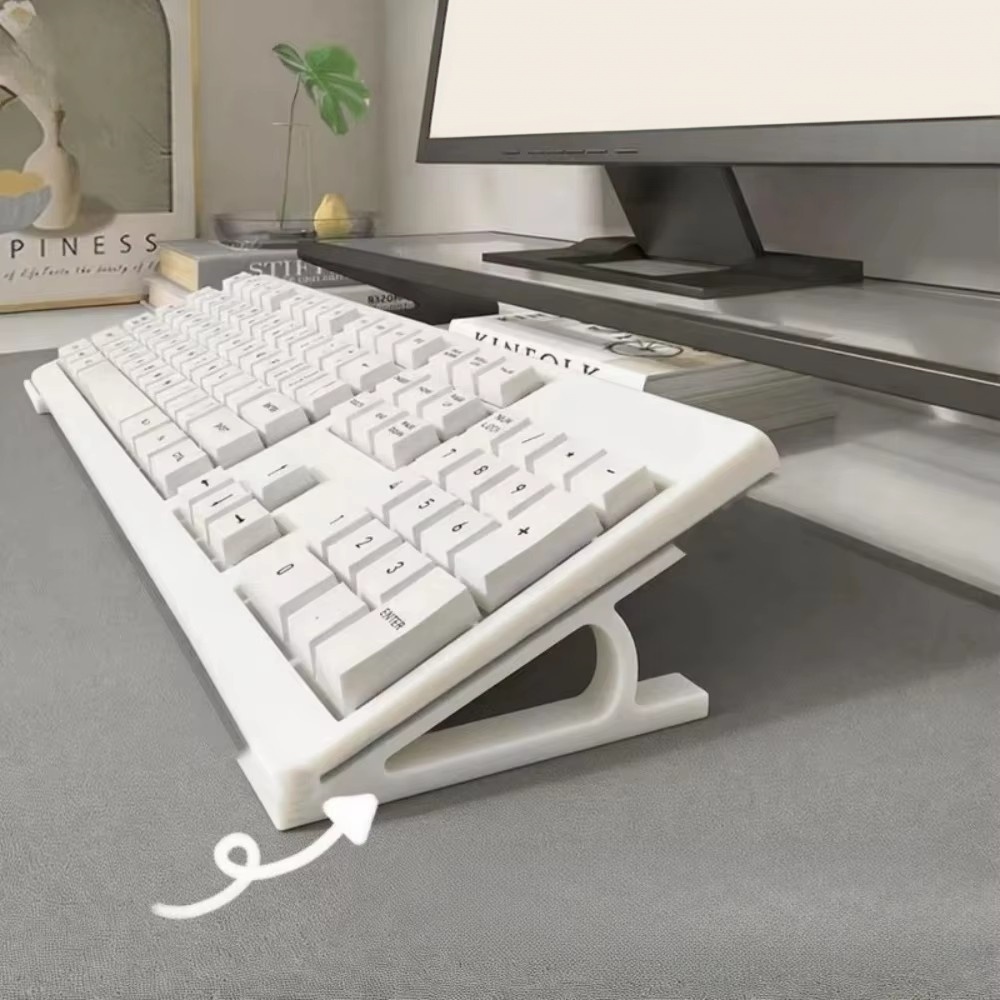 Office Tech - Suporte ergonômico para teclado, 2 peças,