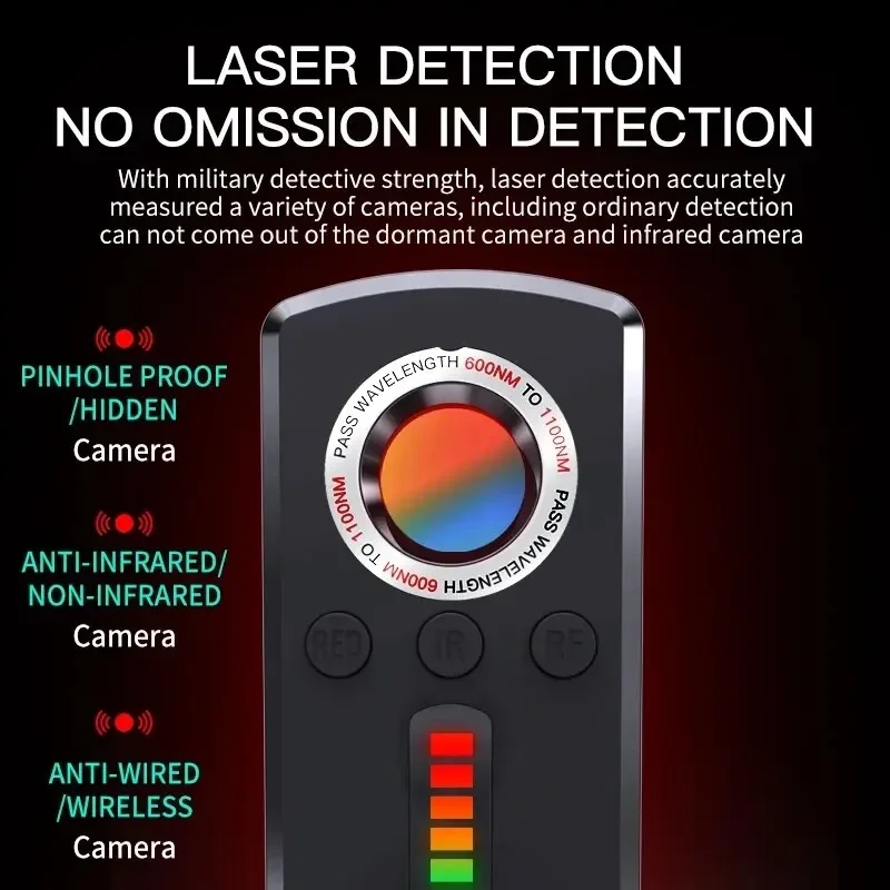 Detector de Câmeras Ocultas, D - Office Tech avaliação e preço