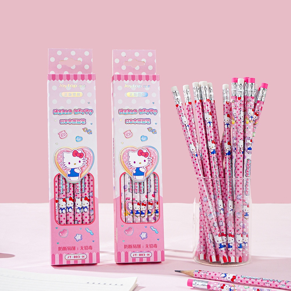 Conjunto de lápis sanrio hello - Office Tech Accessories avaliação e preço