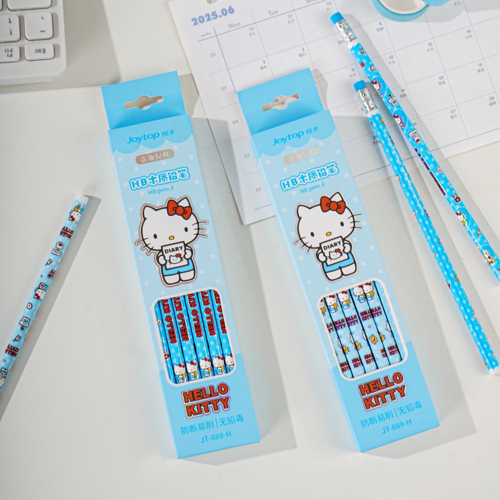Conjunto de lápis sanrio hello - Office Tech Accessories avaliação e preço