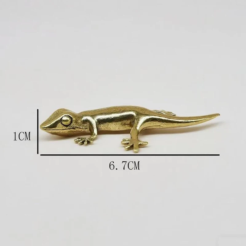 Feito à mão bronze retro gecko - Office Tech avaliação e preço