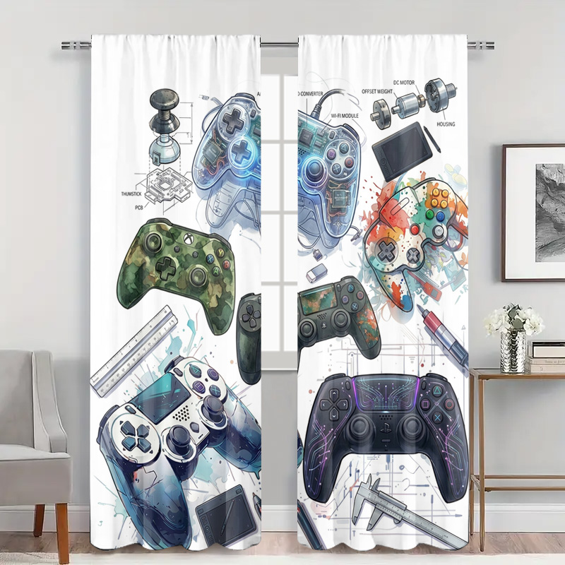 Cortina Decorativa com Esquema - Tech Office Youtube avaliação e preço